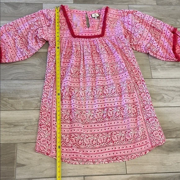 Tuckernuck Pink Patterned Swim Coverup - Picture 6 of 12